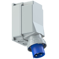 PCE CEE - Wall mounted plug 125A 3p 6h IP67 POWER TWIST