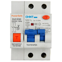 RCD DUO Breakers - Duo 1P+N (3 Module) 10 KA C16