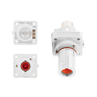 PowerSyntax - Panel Drain Chain Pilot 750 Amp L2 – White - M12 Hole